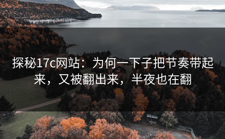 探秘17c网站：为何一下子把节奏带起来，又被翻出来，半夜也在翻